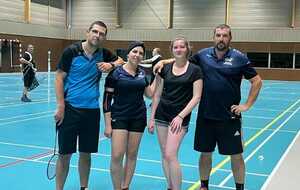 Le 5/06/23, l'équipe mixte jouait la finale de la coupe de la Mayenne (perdante).

Malheureusement l'équipe perd 4-4 contre Alerte Evron Badminton (défaite sur le nombre de set).

Une fin de saison au top pour cette 1ere année d'équipe mixte.